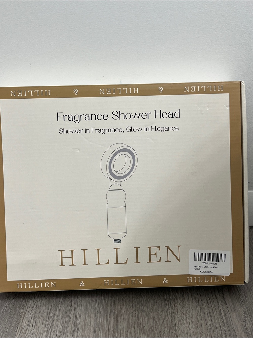 Hillien Aromatherapy shower head skin care spa handheld new
